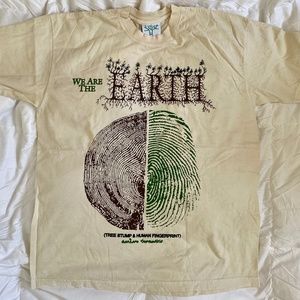Online Ceramics "We Are Earth" Large T-Shirt